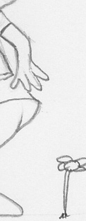 Animation traditionnelle Fillette
