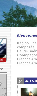 Charte graphique du site c-lafrance.com