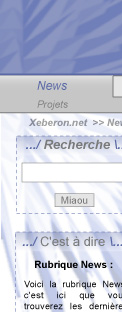 Charte graphique de xeberon.net